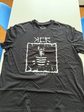 My chemical romance Black Graphic Men’s T-Shirt with White Print